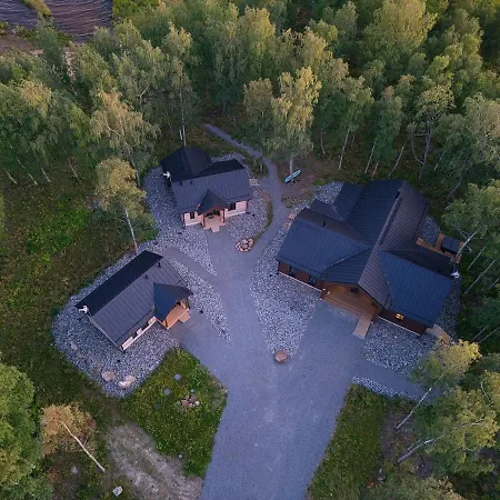 度假居 Iisland Usva, Seaside House With Sauna And Jacuzzi 伊镇