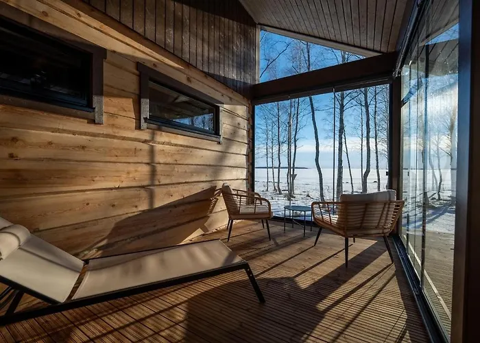 度假居 Iisland Usva, Seaside House With Sauna And Jacuzzi *